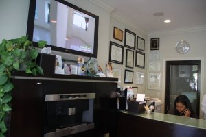 Reception area
